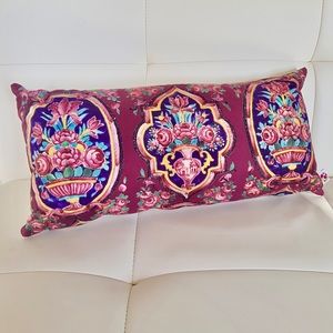 Decorative Eggplant Rectangle Cushion